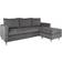 House Nordic Firenze Grey/Natural Soffa 219cm 3-sits