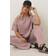Yours Curve Pink Acid Wash Wide Leg Joggers - Pink