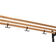 Essem Design Nostalgia Black/Oak Hat Shelf 100x18.8cm