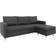 House Nordic Firenze Grey/Natural Sofa 219cm 3 personers