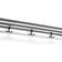 Essem Design Nostalgia Black/Chrome Hat Shelf 100x18.8cm