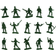 Combat Platoon Army Soldiers 50 Pack