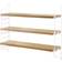 String Pocket Oak/White Wall Shelf 60cm