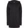 LTS Tall Cotton Longline Hoodie - Black