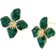 Shein 1pair Colorful Dopamine Flower Earrings For Women, Daily Wear, Simple And Sweet, Vacation Gift Valentines,Mom,Mother,Mother's Day,Gift