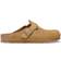 Birkenstock Boston Suede Leather Embossed - Corduroy Cork Brown