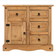 SECONIQUE Corona Brown Sideboard 91.5x83.5cm