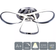 Aurolite Halo Polished Chrome Ceiling Flush Light ∅ 53cm