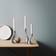 Georg Jensen Cobra Silver Fyrfadsstage 24cm 3stk