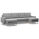 Mebligo Scandinavian Gray Sofa 294cm 4 personers