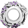 Pandora Daisy Openwork Charm - Silver/Purple