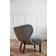&Tradition Little Petra VB1 Hallingdal/ Oiled Walnut Lounge Chair 75cm