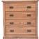 Cabinet Bits Tirolo Light Brown Lacquer Finish Chest of Drawer 90x95cm