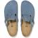 Birkenstock Boston Braided Suede Leather - Elemental Blue