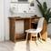 vidaXL Engineered Wood Smoked oak Skrivbord 50x100cm