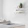 String Pocket White Wall Shelf 60cm