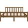 vidaXL Without Mattress Honey Brown Sengeramme 155.5x205.5cm