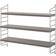 String Pocket Grey Wall Shelf 60cm