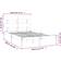 vidaXL 3104689 Bed Frame Sengeramme 185.5x205.5cm