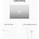 Apple MacBook Air, 13-inch, M2 Chip, 8-core CPU, 10-core GPU, 16GB Unified Memory, 256GB SSD Storage, Silver