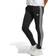 adidas Essentials 3-Stripes French Terry Cuffed Pants - Black/White