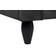 Beliani Bornholm Black Sofa 197cm 3 Seater