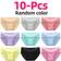 Shein Tween Girl 10pcs Pack Candy Colors Soft Stretchy - Candy Colors
