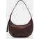 Stradivarius Moon Crossbody Bag With Buckle - Brown
