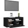 vidaXL LED Lights Black TV-bord 90x40cm
