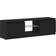 vidaXL TV Bänk Med LED Lampor Svart EK 120x30x36 cm TV-bänk