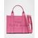 Marc Jacobs Leather Tote Bag with Zip Pocket - Pink
