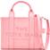 Marc Jacobs Leather Tote Bag with Zip Pocket - Pink