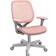 Vinsetto 360 Degree Swivel Desk Pink Office Chair