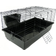 Little Friends Rabbit Guinea Pig Cage Black 100cm