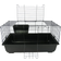 Little Friends Rabbit Guinea Pig Cage Black 100cm