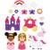 Early Learning Centre Make & Play Felt Pictures Unicorns & Princesses