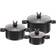 Ballarini Click & Cook Cookware Set with lid 3 Parts