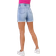 Roman Stretch Denim Mom Shorts - Light Denim