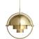 GUBI Multi-Lite Large Brass Pendel ∅ 36cm