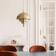GUBI Multi-Lite Large Brass Pendant Lamp ∅ 36cm