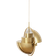 GUBI Multi-Lite Large Brass Pendel ∅ 36cm