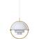 GUBI Multi-Lite Large Brass/White Pendel ∅ 36cm