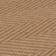 Dunelm Herringbone Natural, Red 60x230cm