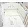 Pali Savana Cot White/Dove Grey 28.3x52"