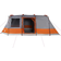 vidaXL Tunnel Camping Tent 4-persons - Grey/Orange