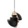 GUBI Multi-Lite Large Brass/Coal Black Pendant Lamp ∅ 36cm