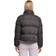 Urban Classics Short Peached Puffer Winter Jacket - Black