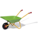 Rolly Toys Metal Wheelbarrow Green