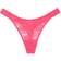 PINK Wink Bling Lace High Leg Thong Panty - Double Bubble