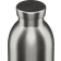 24 Bottles Clima Brushed Steel Wasserflasche 0.5L
